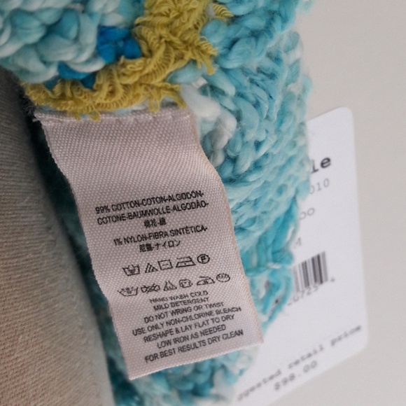 FREE PEOPLE Laguna Tank Blue Knit, Twist Back - Picture 6 of 6